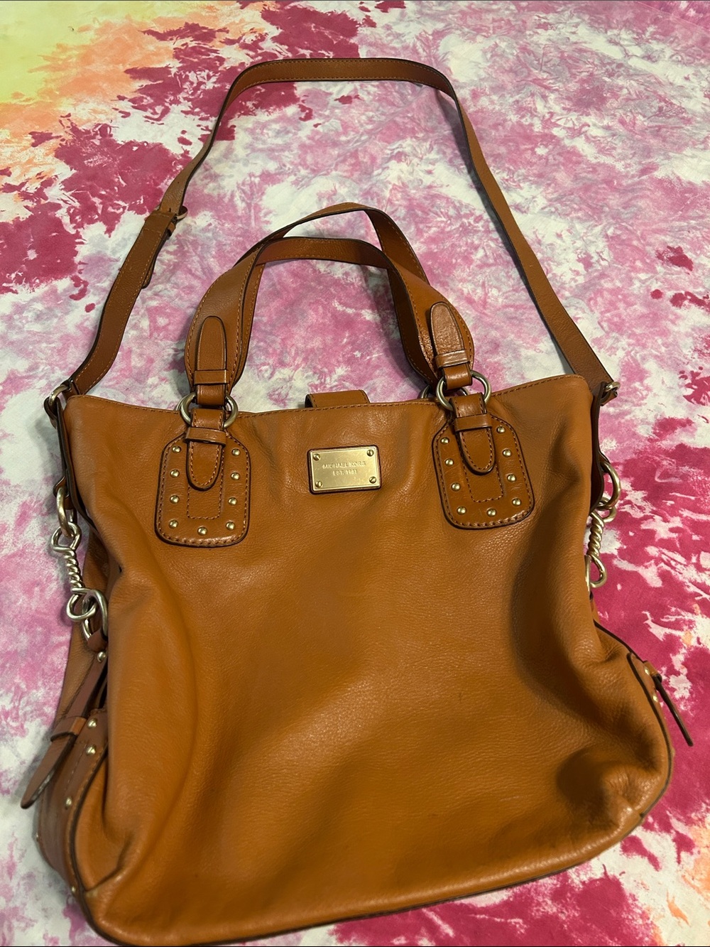 Michael Kors Big Valley leather tote